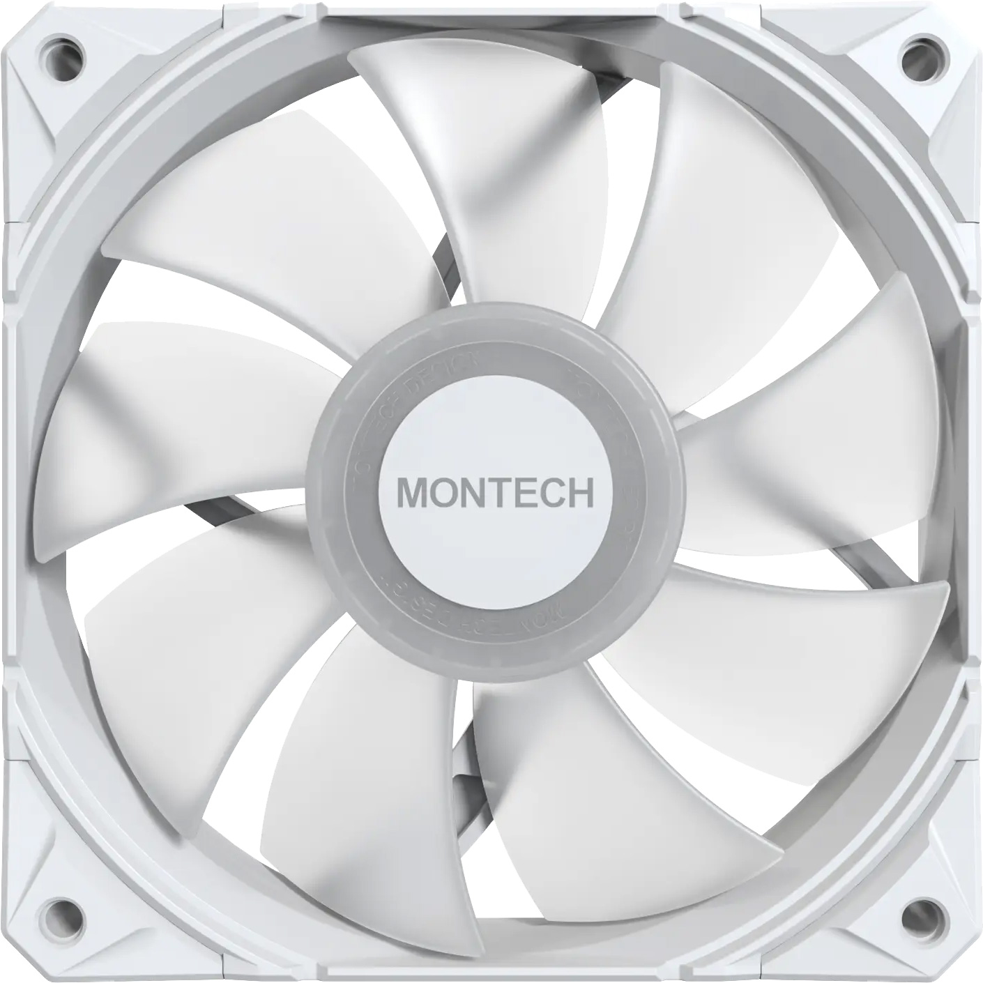 Комплект вентиляторов MONTECH E28 ARGB White 3-Pack