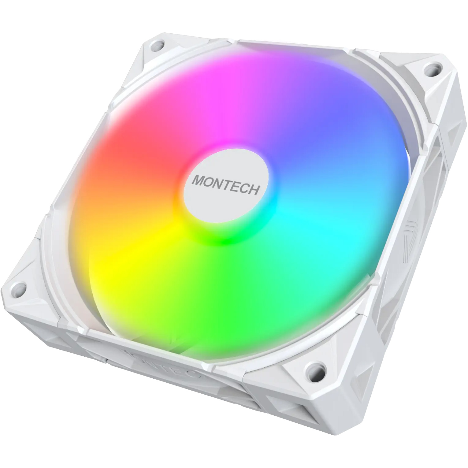 Комплект вентиляторов MONTECH E28 ARGB White 3-Pack
