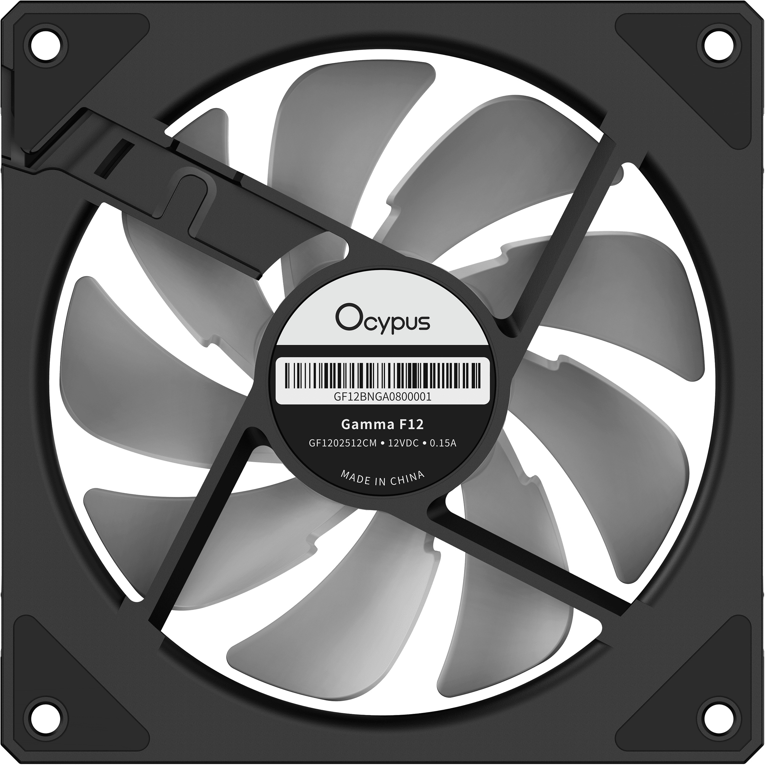 Вентилятор OCYPUS Gamma F12 ARGB Black