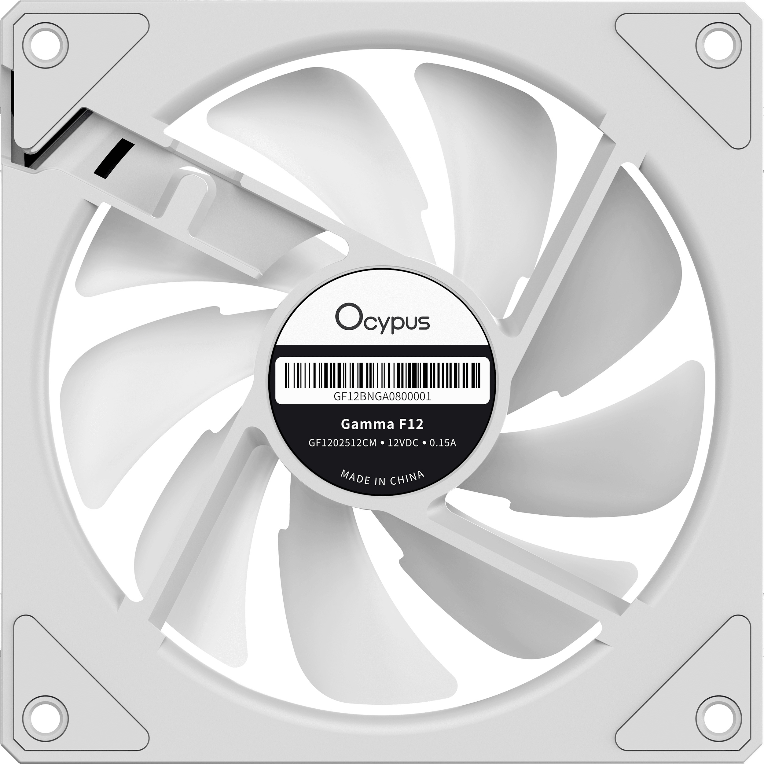 Вентилятор OCYPUS Gamma F12 ARGB Reverse Blade White