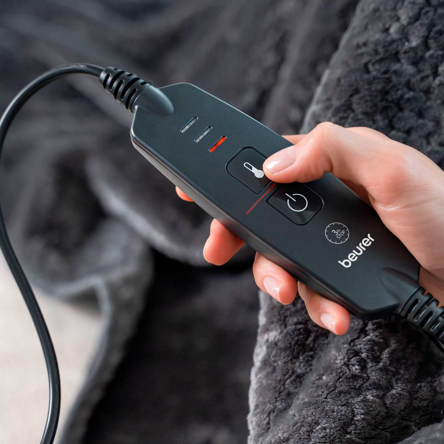Электрическое одеяло BEURER HD 65 Dark Gray (HD 65 DARK GREY)