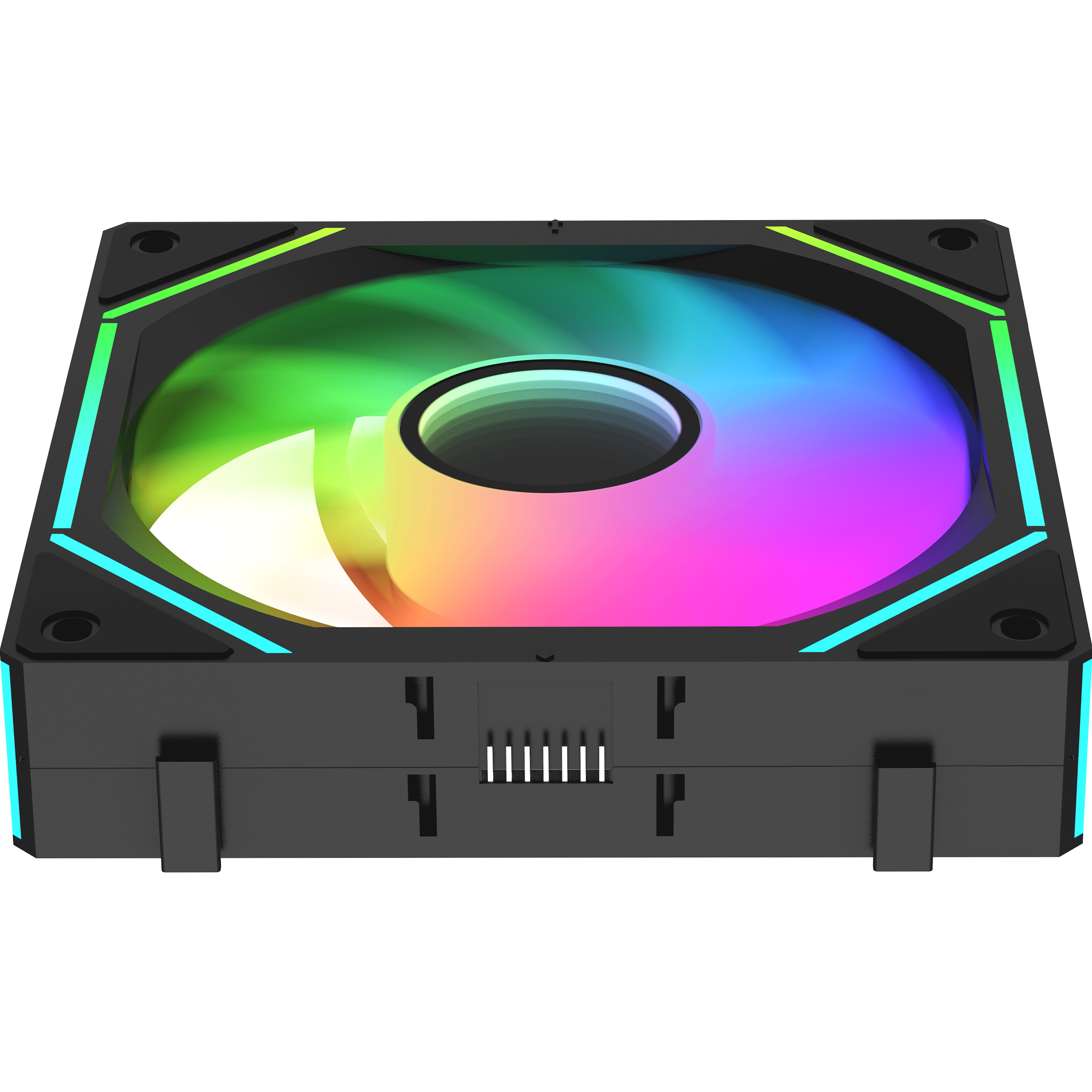 Комплект вентиляторів OCYPUS Gamma F12 Uni ARGB Black 3-Pack