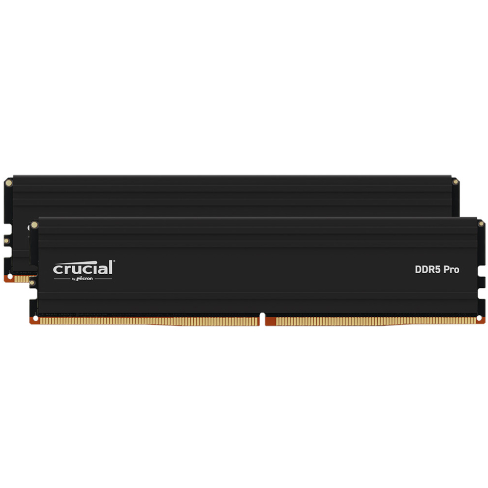 Модуль пам'яті CRUCIAL DDR5 Pro DDR5 6000MHz 64GB Kit 2x32GB (CP2K32G60C40U5B)