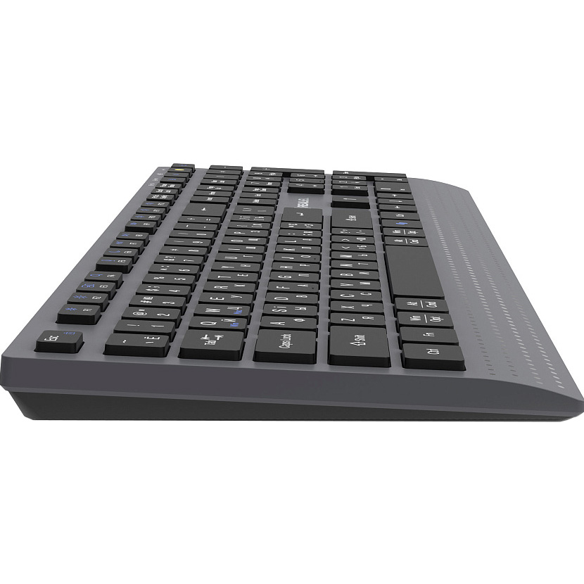 Клавиатура беспроводная REAL-EL RK-715 Wireless Black (EL123100051)