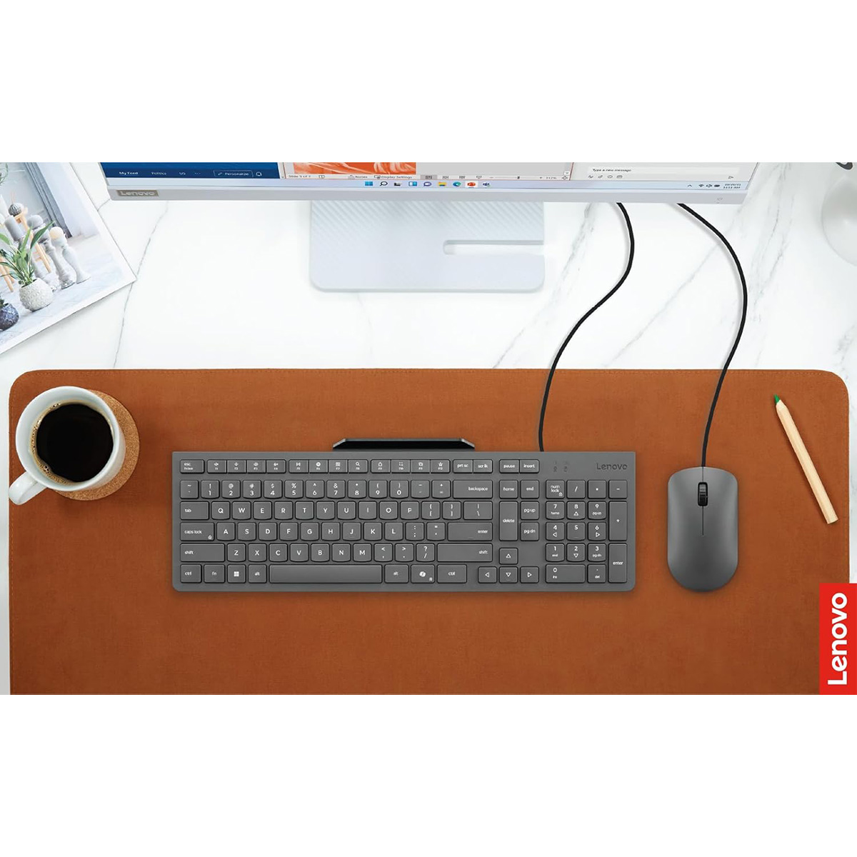 Комплект LENOVO 310 Wired Combo UA (GX31R09776)