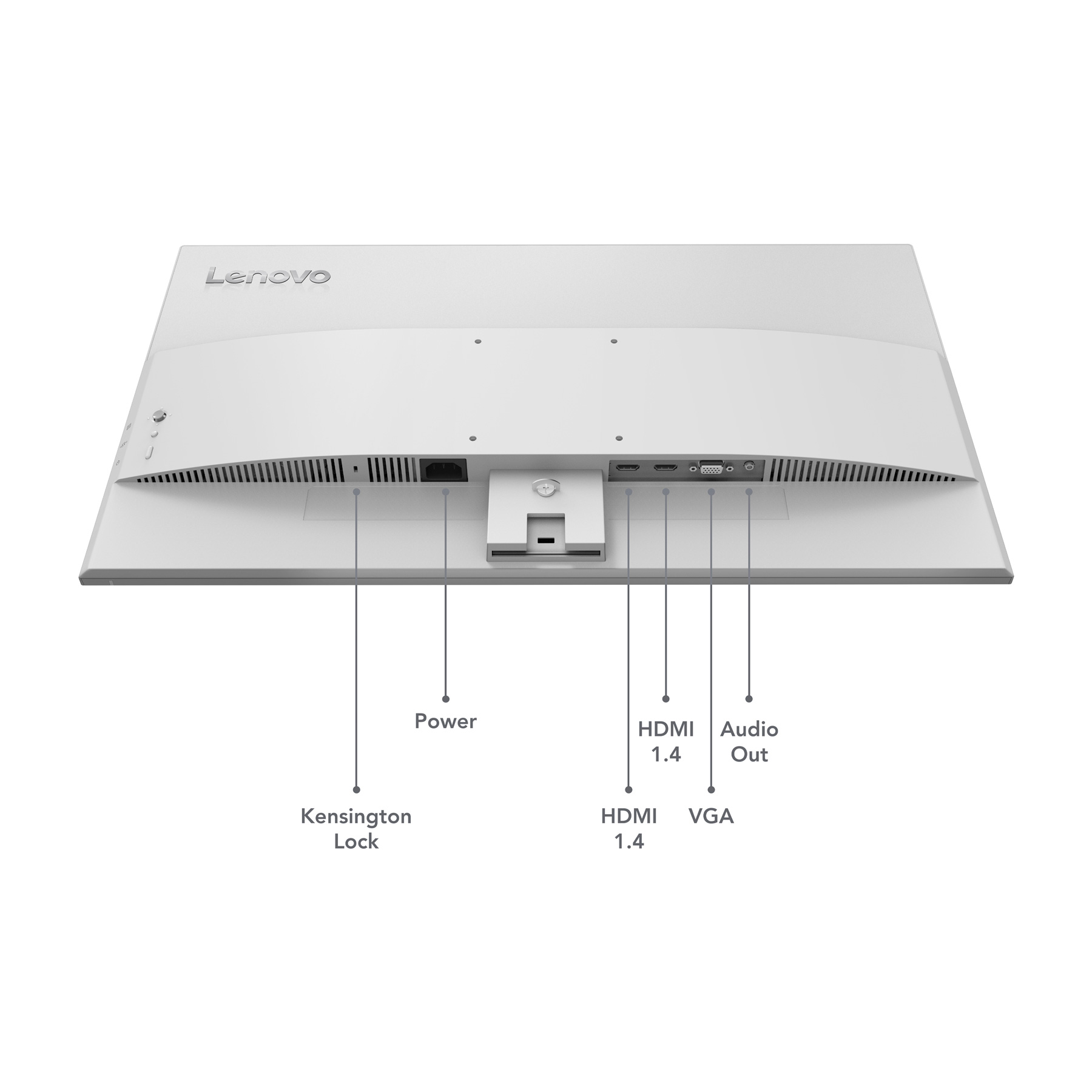 Монитор 27" LENOVO L27-4C Cloud Gray (67DEKAC1UA)
