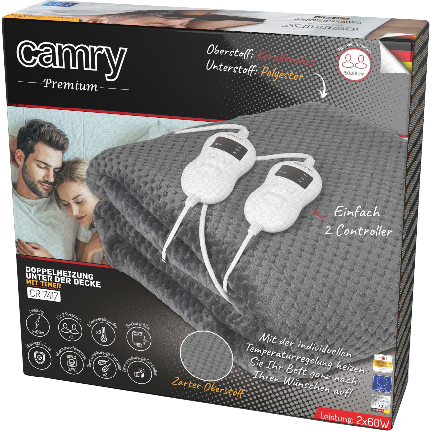 Электропростынь CAMRY CR 7417