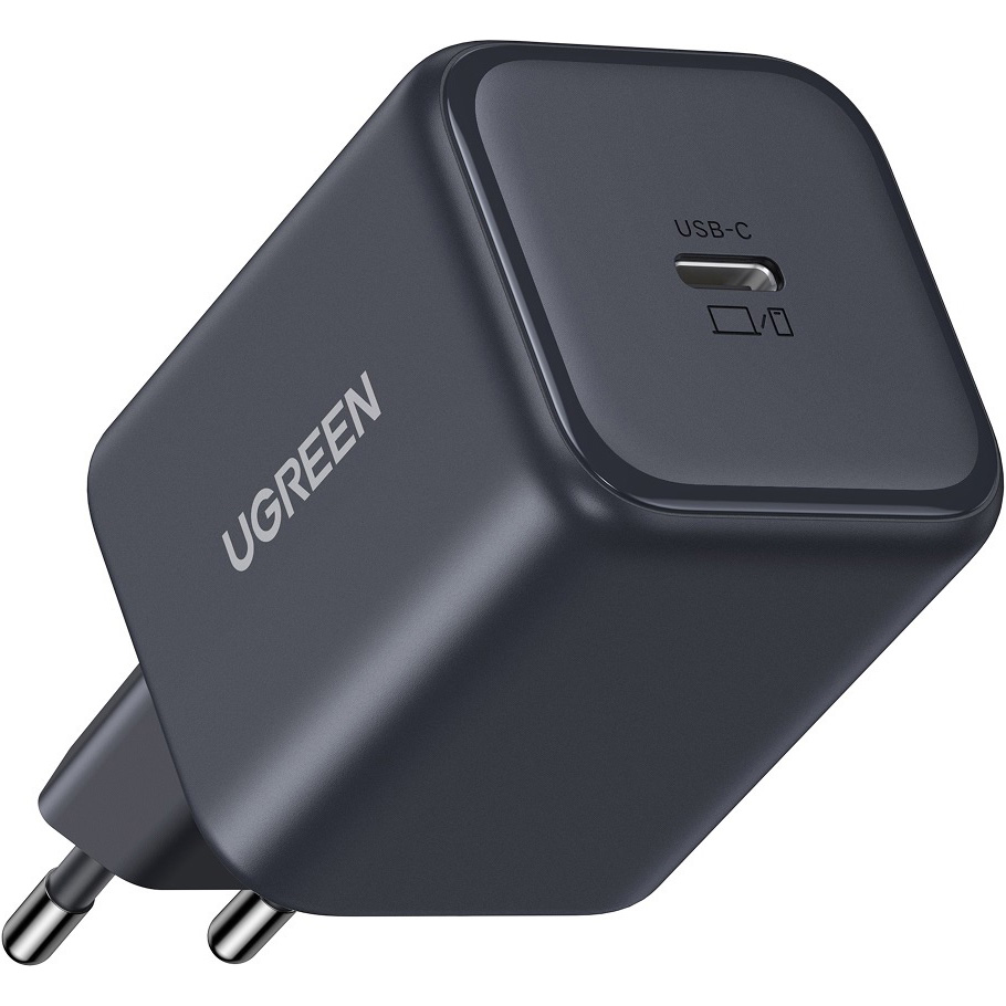 Зарядний пристрій UGREEN X524 GaN 45W 1xUSB-C Fast Charger Black (65052)