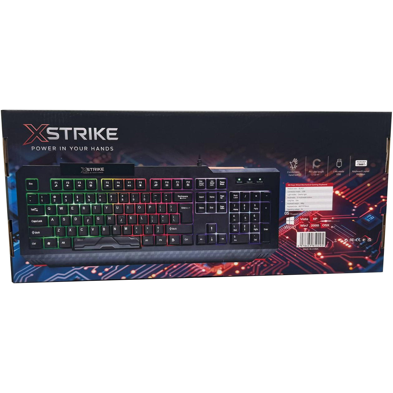 Клавіатура XSTRIKE XS-1022
