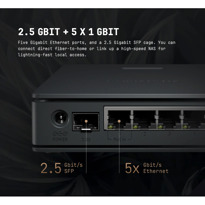 Wi-Fi роутер MIKROTIK hAP ax S (E62IUGS-2AXD5AXT)
