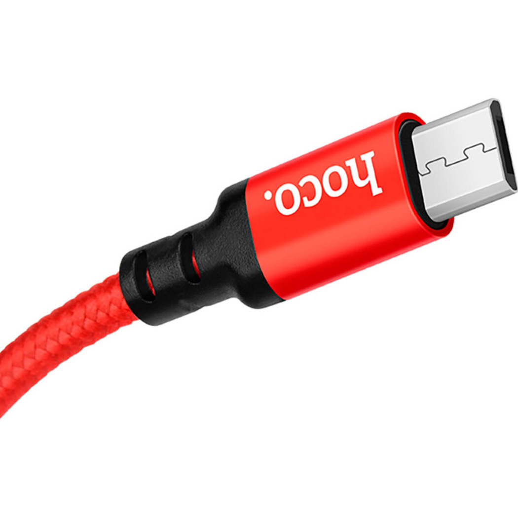 Кабель HOCO X14 Times Speed USB-A to Micro-USB 1м Red
