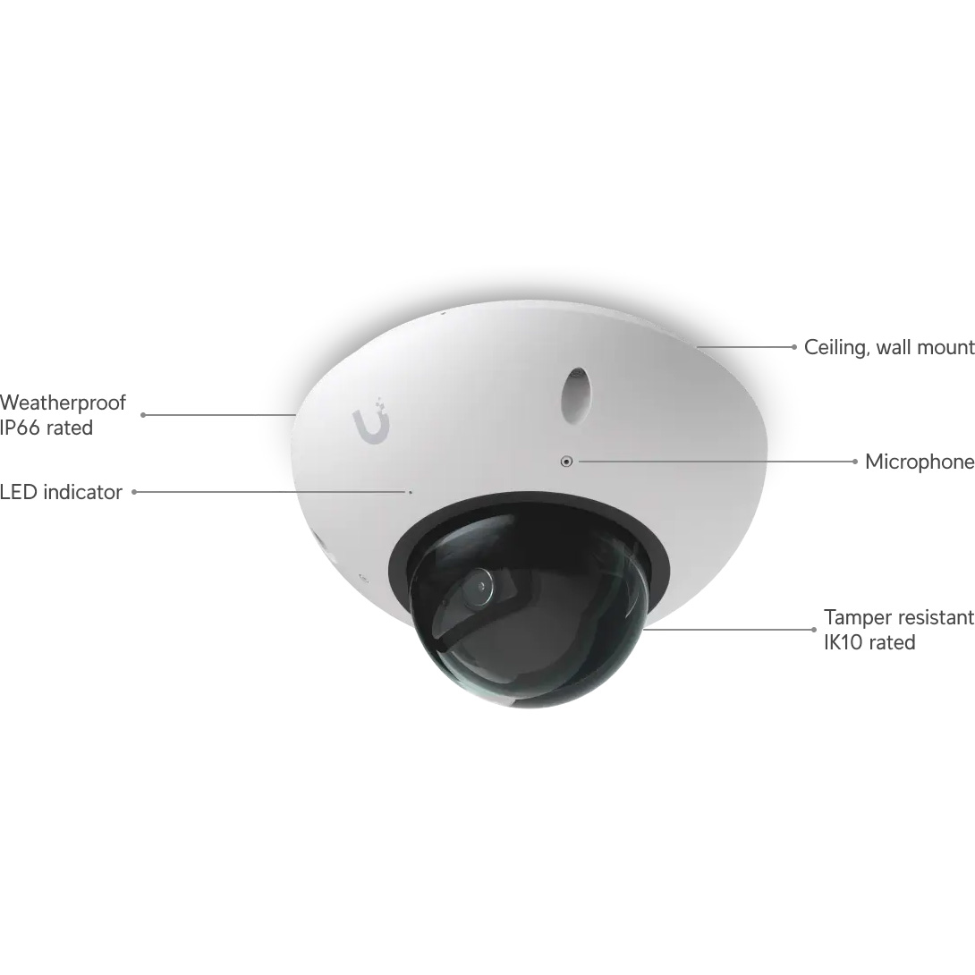 IP-камера UBIQUITI UniFi G6 Dome (UVC-G6-DOME-W)