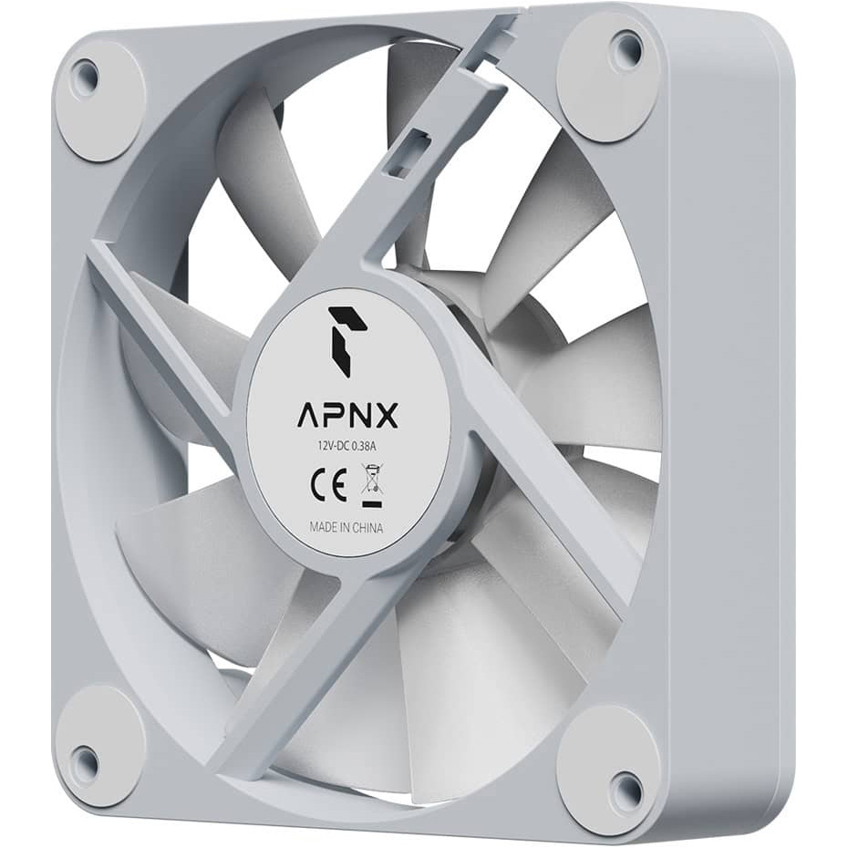 Комплект вентиляторів APNX FP1-R 120 PWM ARGB White 3-Pack