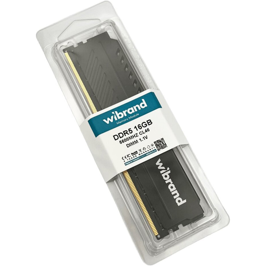 Модуль пам'яті WIBRAND DDR5 5600MHz 16GB (WI5600DDR5D/16GB)