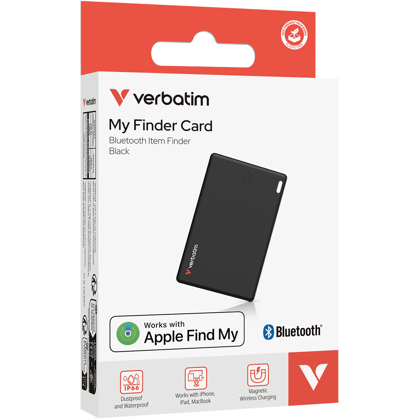 Пошуковий брелок VERBATIM My Finder Card Black