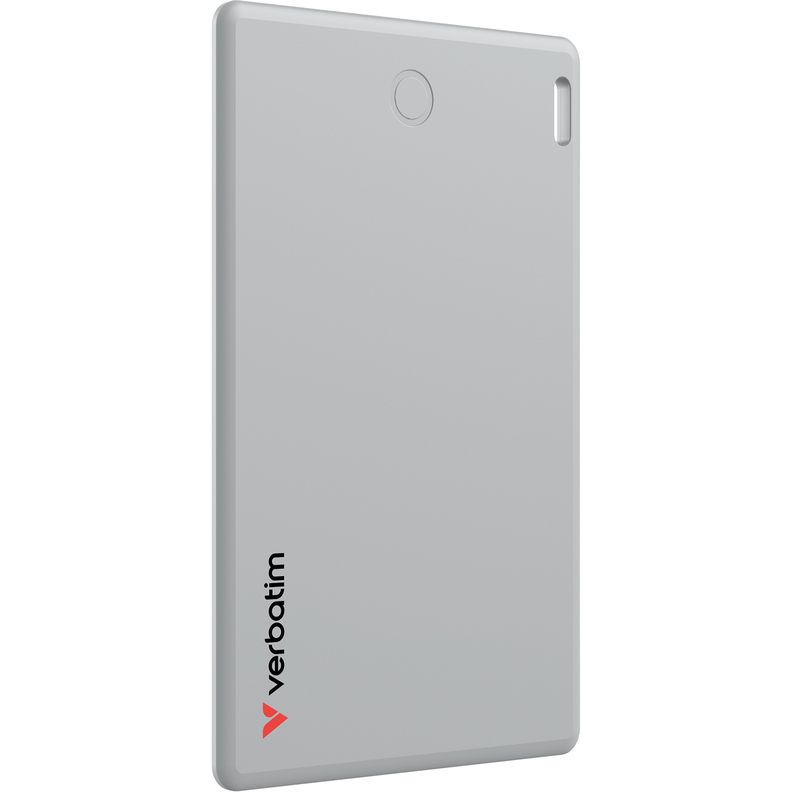 Поисковый брелок VERBATIM My Finder Card Silver