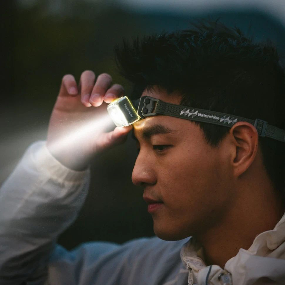 Ліхтар налобний NATUREHIKE CNK2550ZM011 Gray (6977465869906)