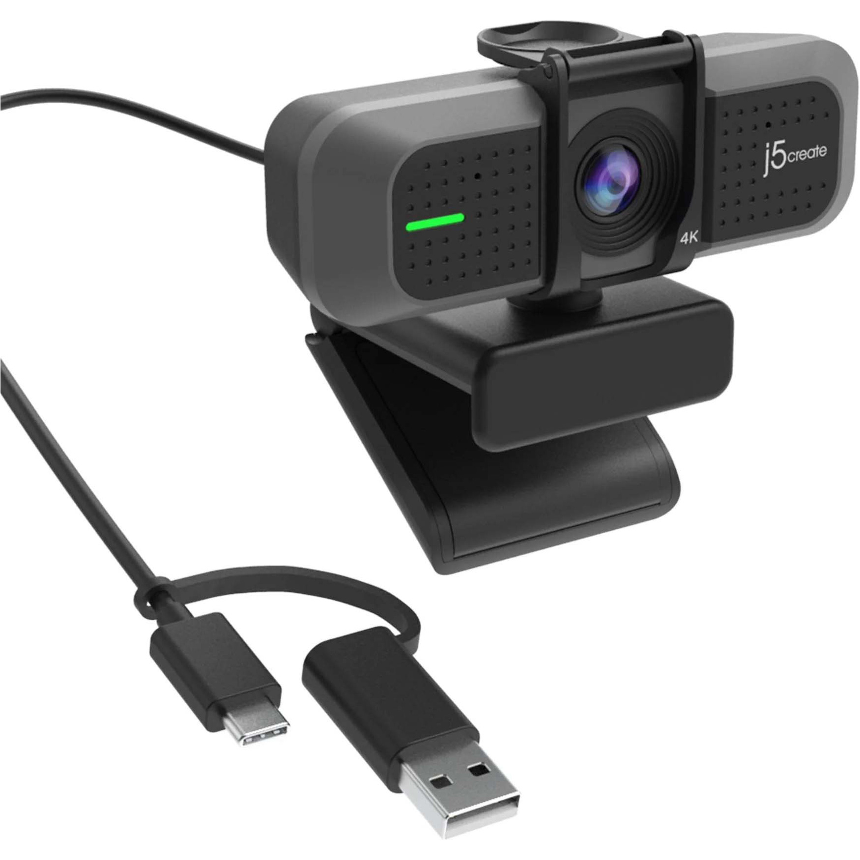 Веб-камера J5CREATE 4K Ultra HD Webcam (JVU430-N)