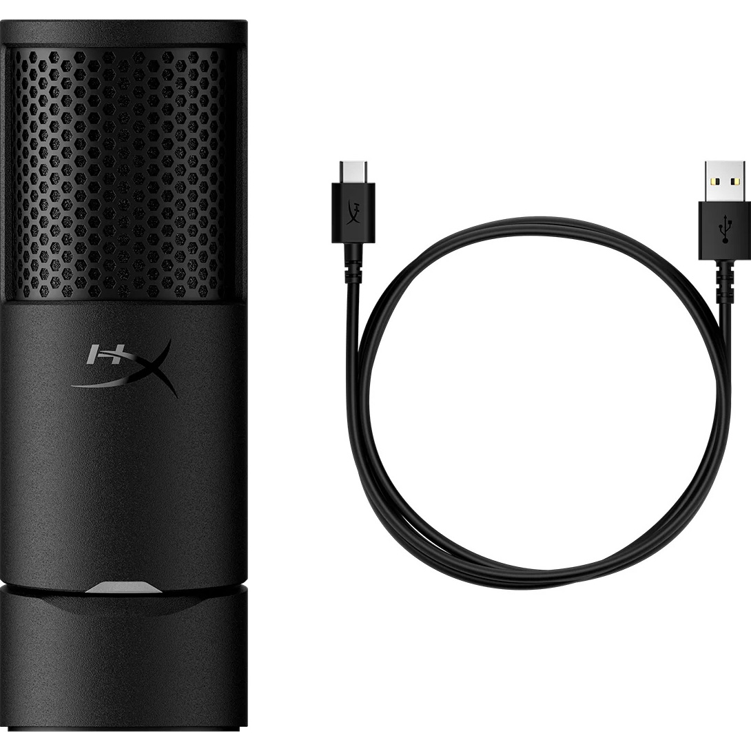 Мікрофон для стримінгу/подкастів HYPERX SoloCast 2 Black (AR0A0AA)