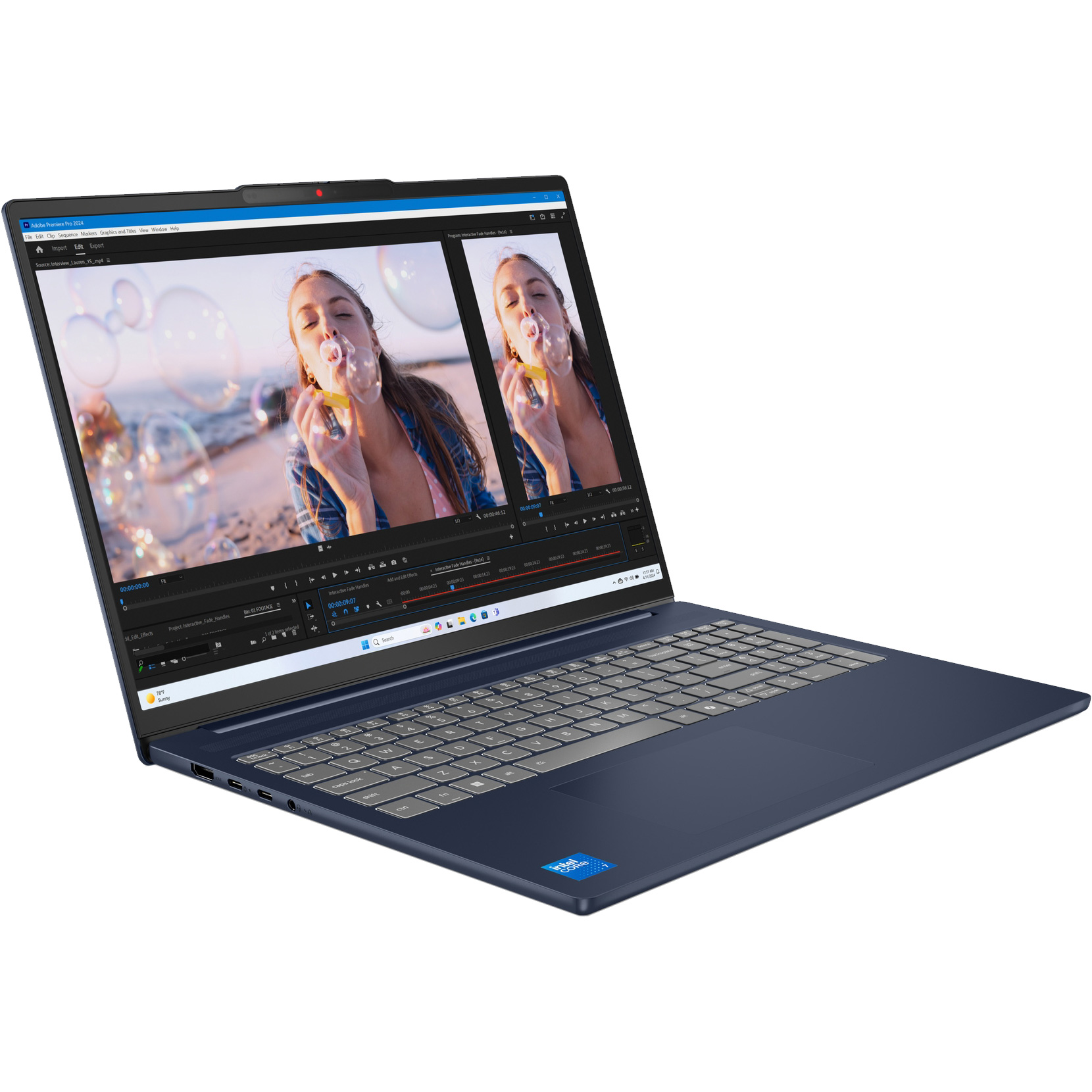 Ноутбук LENOVO Ideapad Slim 5 16IRH10R Cosmic Blue (83J1006PRA)