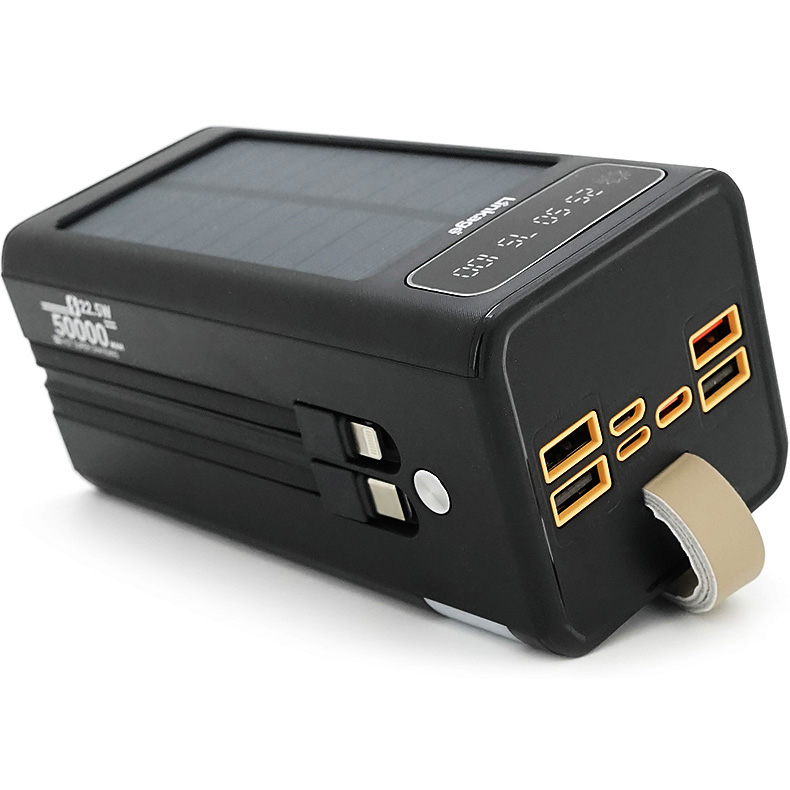 Повербанк з сонячною батареєю LINKAGE LKP-47 22.5W 50000mAh