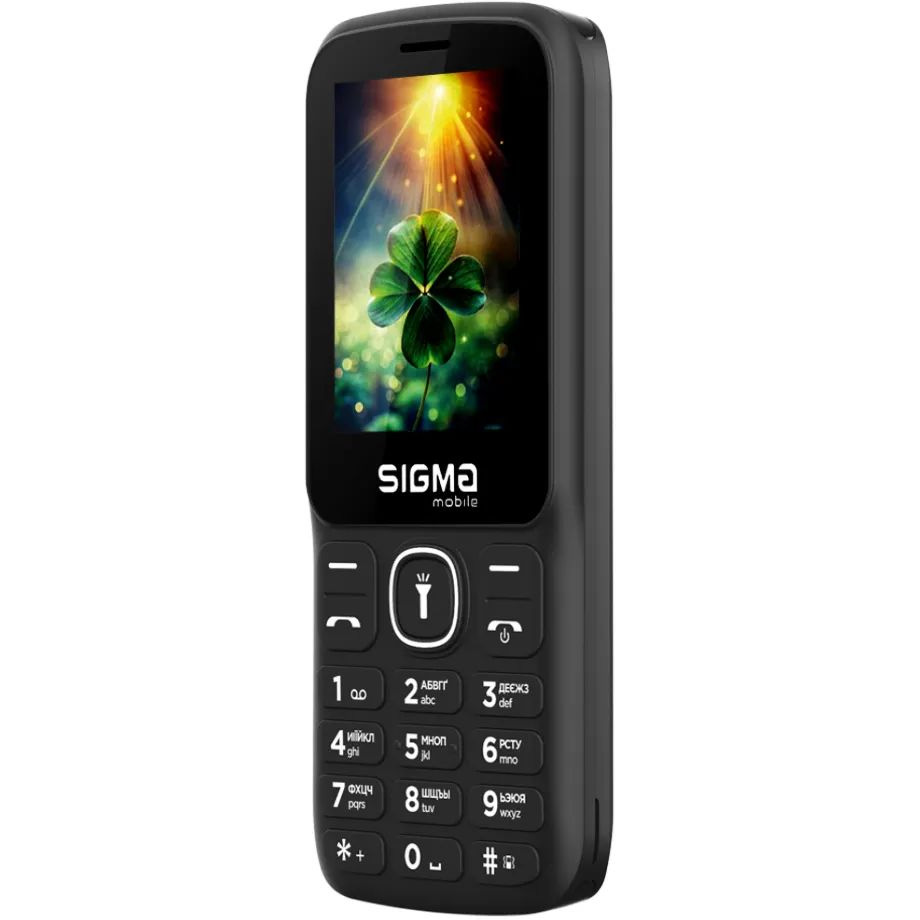 Мобільний телефон SIGMA MOBILE X-style 242 Lucky Black (4827798792919)