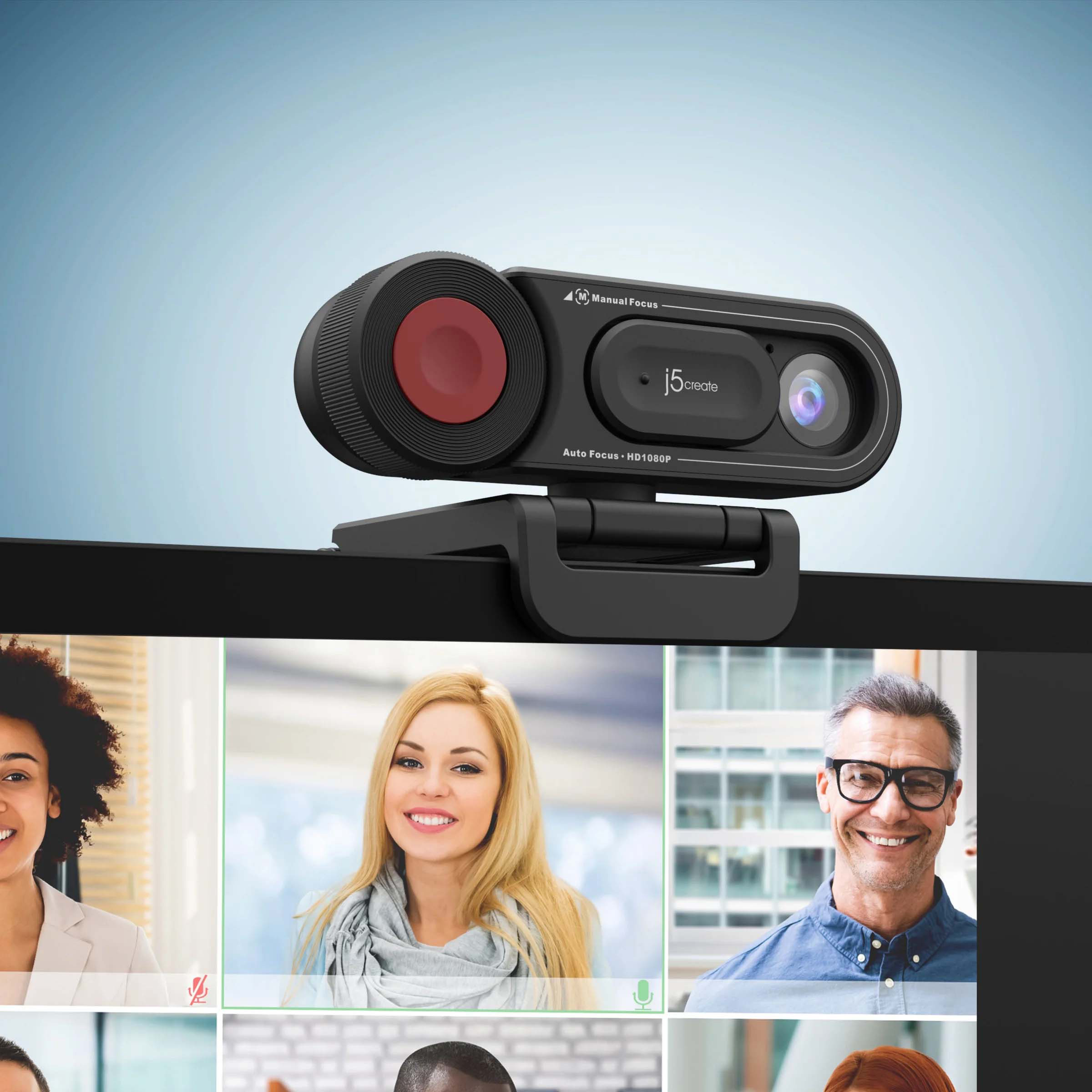 Веб-камера J5CREATE HD Webcam with Auto & Manual Focus Switch