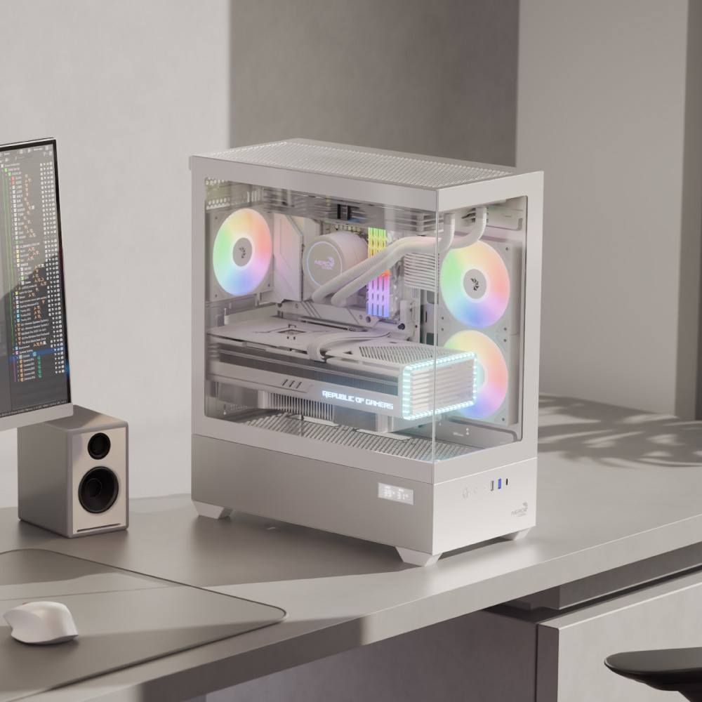 Корпус AEROCOOL P500D Digi-G-WT-v1 (ACCM-PN07033.21)