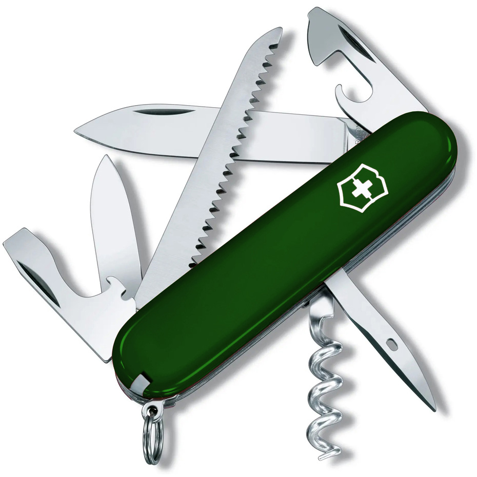 Швейцарський ніж VICTORINOX Camper Green (1.3613.4)