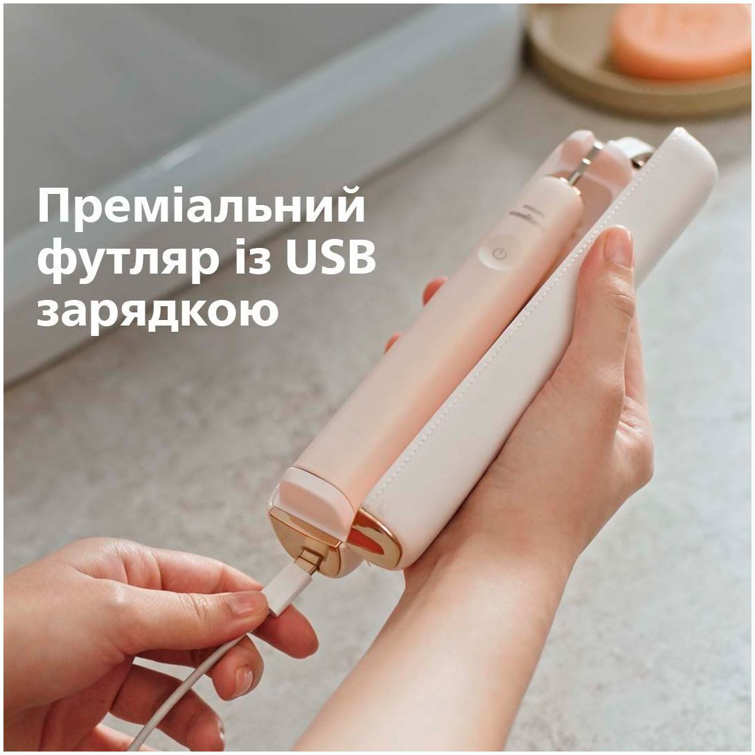 Електрична зубна щітка PHILIPS Sonicare DiamondClean Prestige 9900 Champagne (HX9992/11)