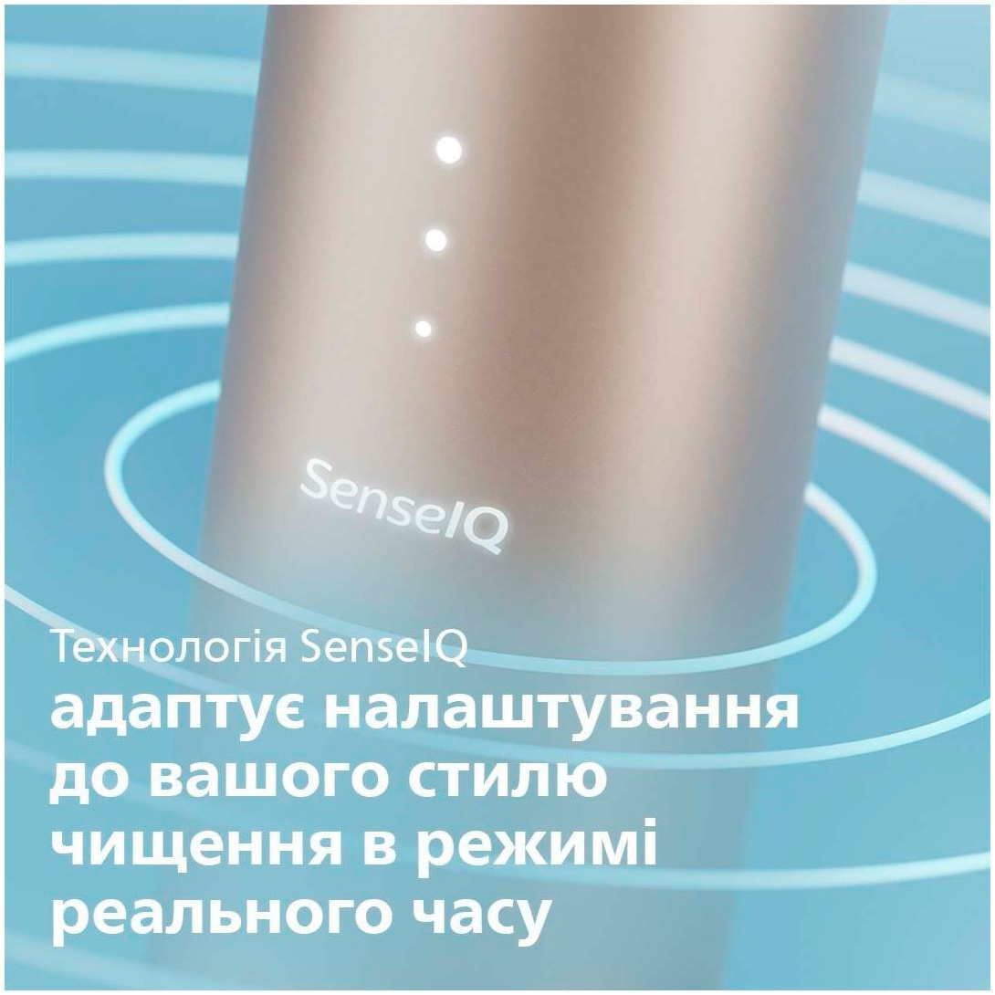 Електрична зубна щітка PHILIPS Sonicare DiamondClean Prestige 9900 Champagne (HX9992/11)