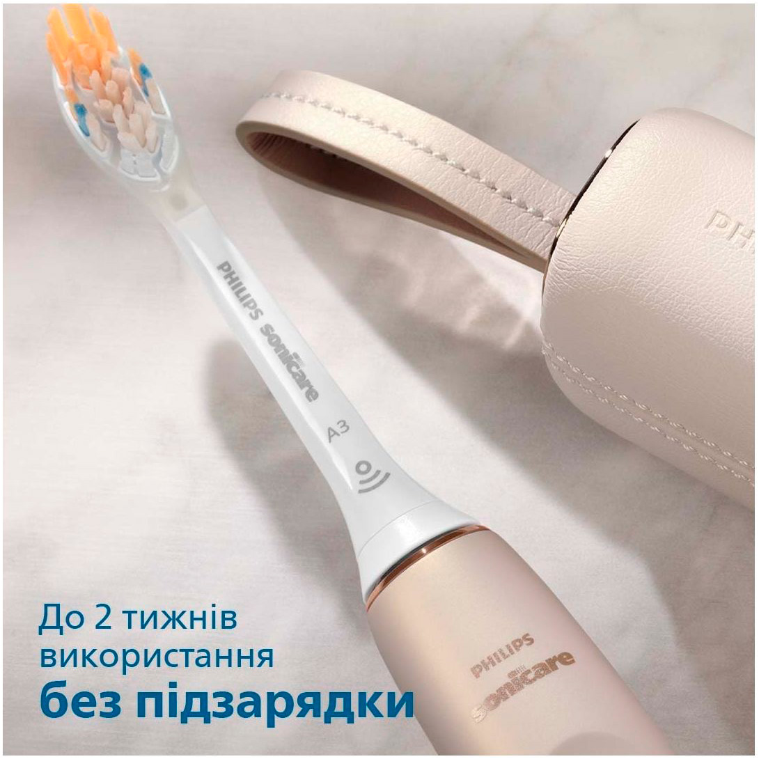 Електрична зубна щітка PHILIPS Sonicare DiamondClean Prestige 9900 Champagne (HX9992/11)