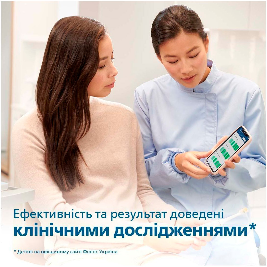 Електрична зубна щітка PHILIPS Sonicare DiamondClean Prestige 9900 Champagne (HX9992/11)