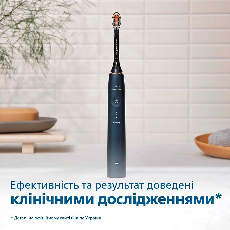 Електрична зубна щітка PHILIPS Sonicare DiamondClean Prestige 9900 Midnight Blue (HX9992/12)