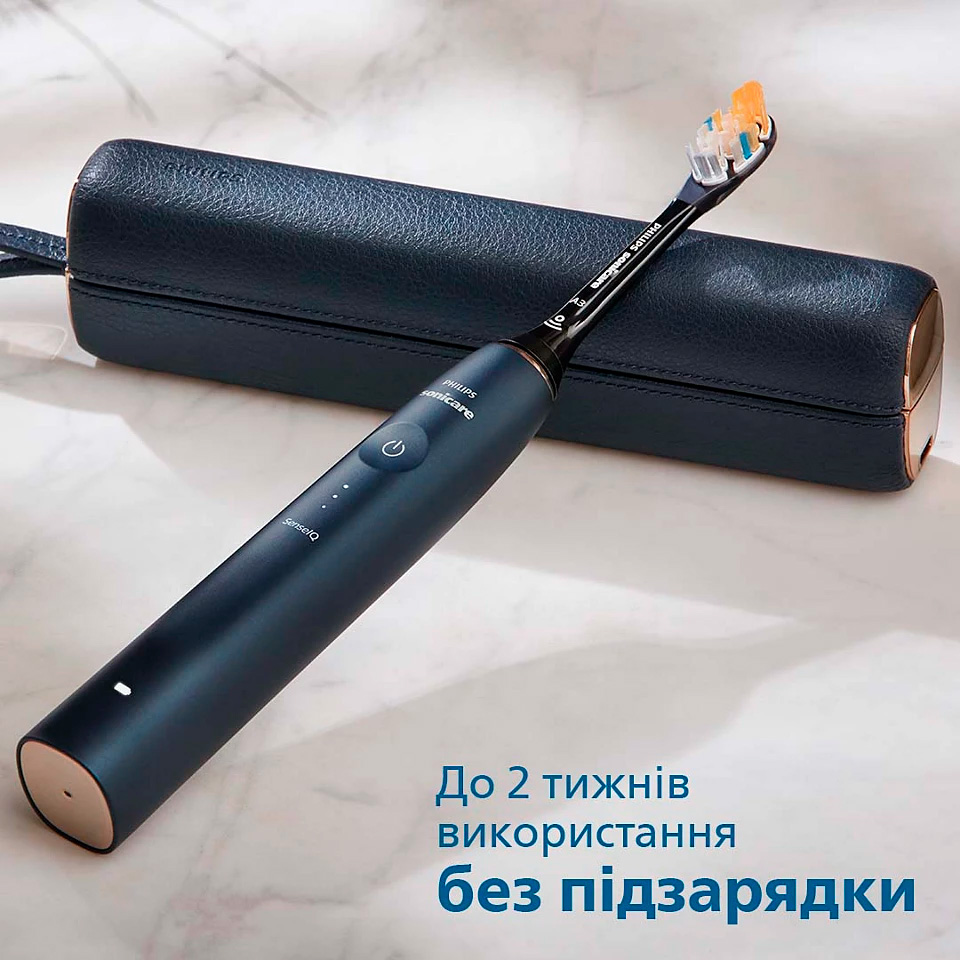Електрична зубна щітка PHILIPS Sonicare DiamondClean Prestige 9900 Midnight Blue (HX9992/12)