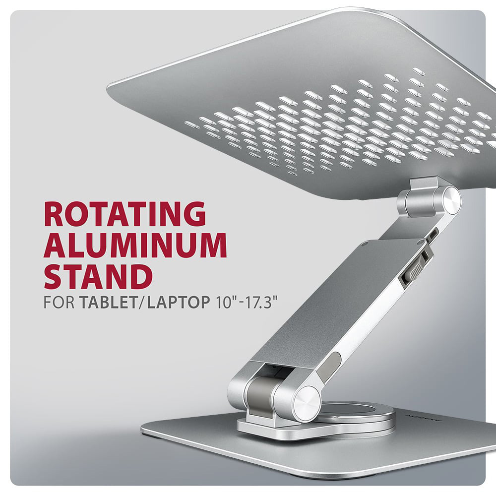 Підставка для ноутбука AXAGON Rotating Aluminum Stand for Laptop & Tablet (STND-LR)