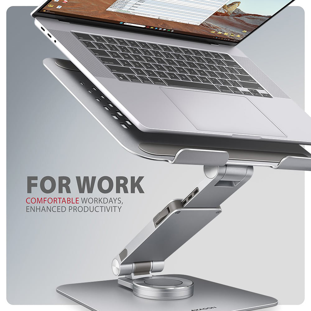 Підставка для ноутбука AXAGON Rotating Aluminum Stand for Laptop & Tablet (STND-LR)