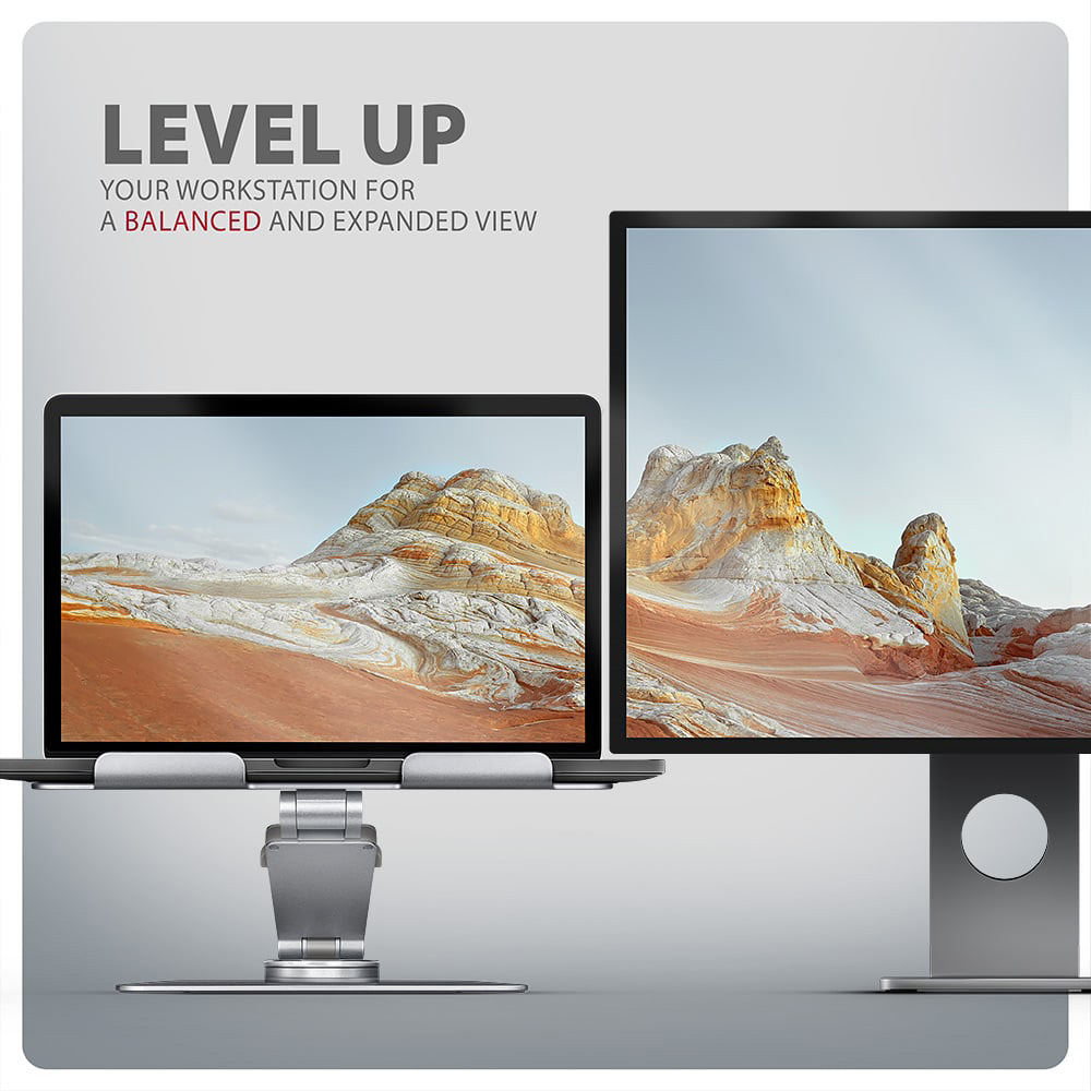 Підставка для ноутбука AXAGON Rotating Aluminum Stand for Laptop & Tablet (STND-LR)