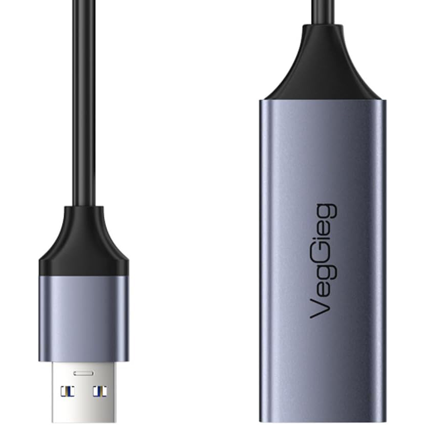 Мережевий адаптер VEGGIEG USB 3.0 to Gigabit Ethernet (V-K306)