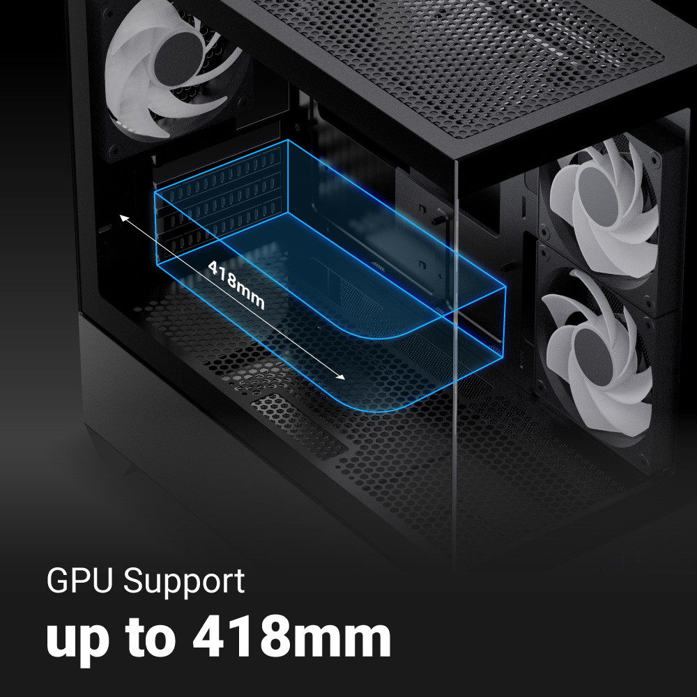 Корпус AEROCOOL P300D Digi-G-BK-v1 (ACCS-PN05033.11)