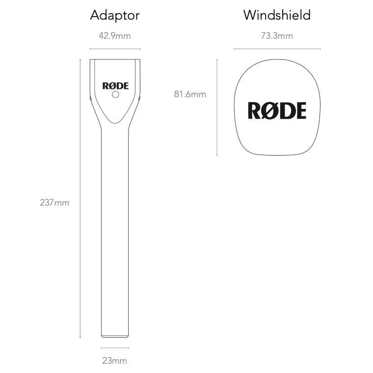 Адаптер RODE Interview GO for Wireless GO Green (80049323)