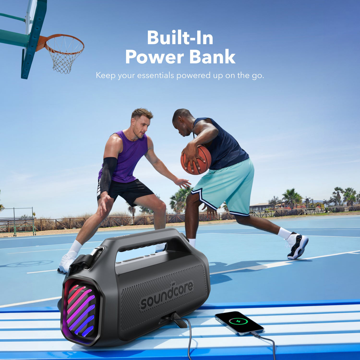 Бумбокс ANKER SoundCore Boom 2 Plus Phantom Black (A3134011)