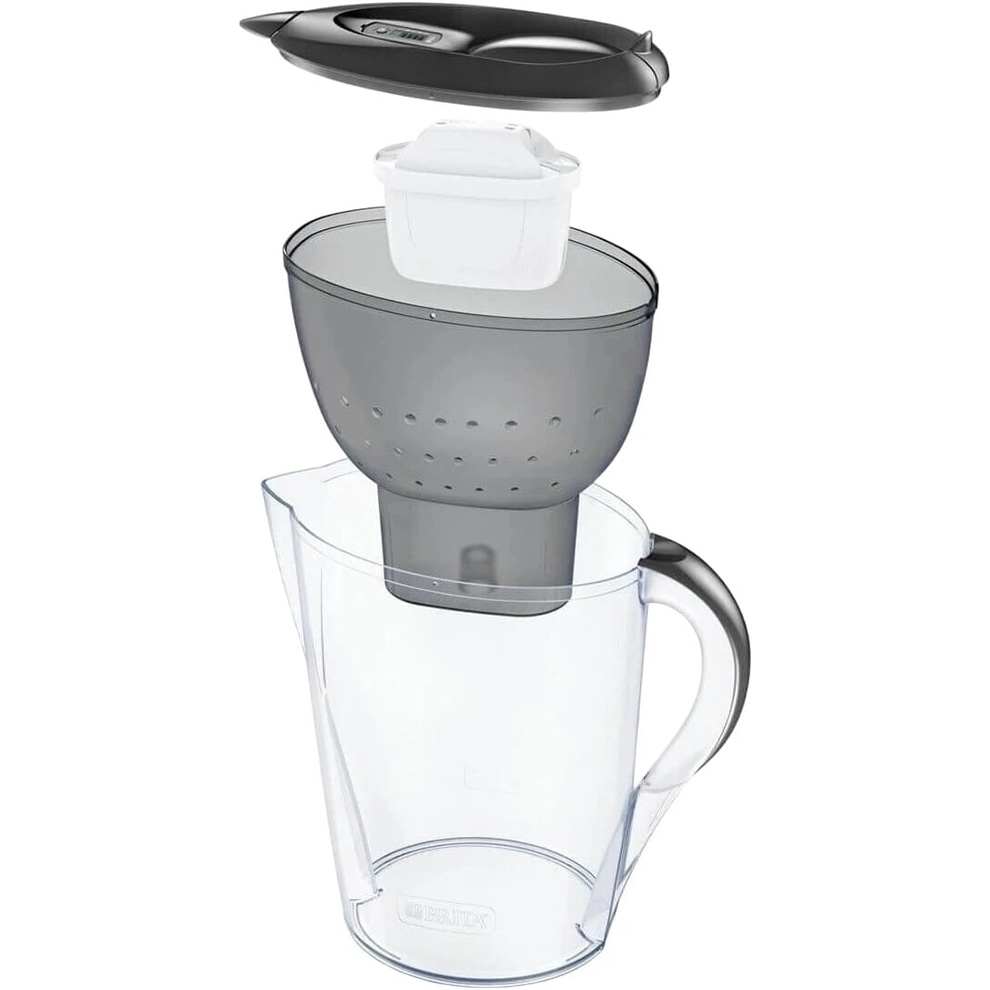 Фільтр-глечик для води BRITA Marella XL Memo MX Pro Gray 3.5л (1052724)