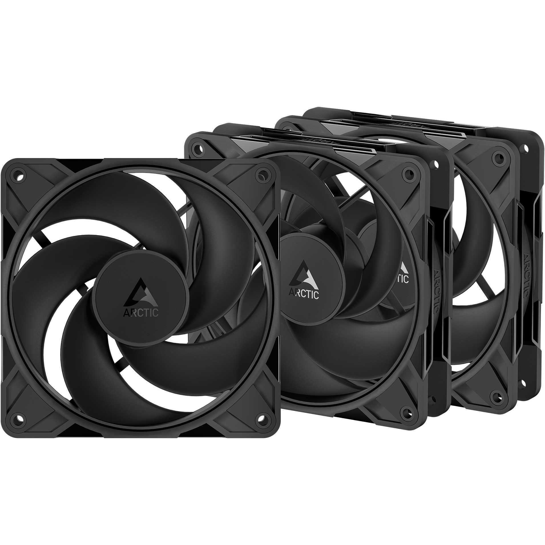 Комплект вентиляторів ARCTIC P12 Pro Reverse Black 3-Pack (ACFAN00332A)