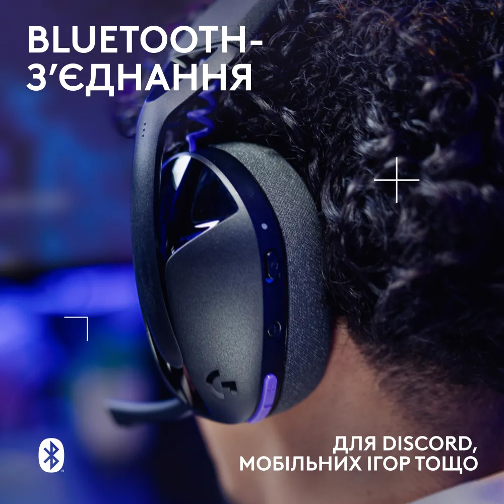 Наушники геймерские LOGITECH G321 Lightspeed Black (981-001563)