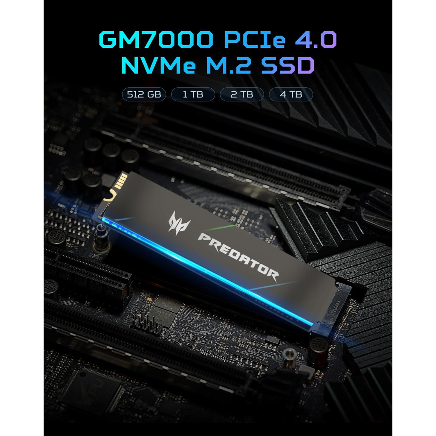 SSD диск ACER PREDATOR GM7000 1TB M.2 NVMe (BL.9BWWR.105)