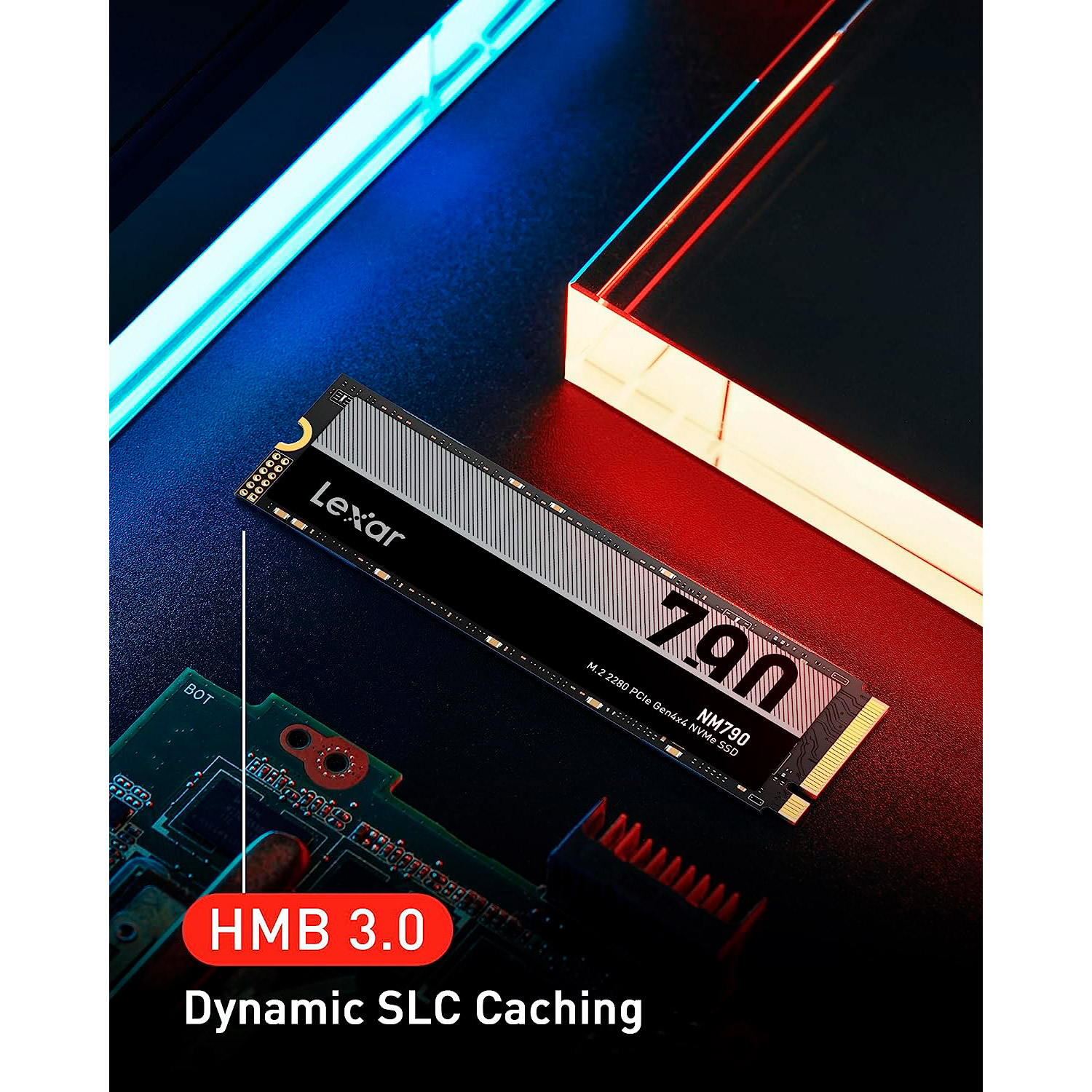 SSD диск LEXAR NM790 8TB M.2 NVMe (LNM790X008T-RNNNG)