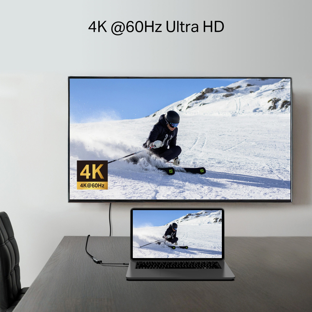 Адаптер TP-LINK USB-C to HDMI Gray