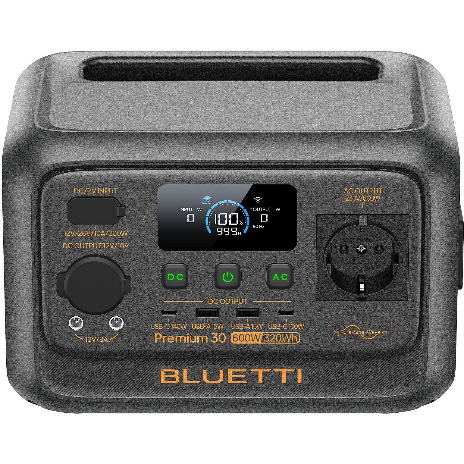 Зарядна станція BLUETTI Premium 30 V2