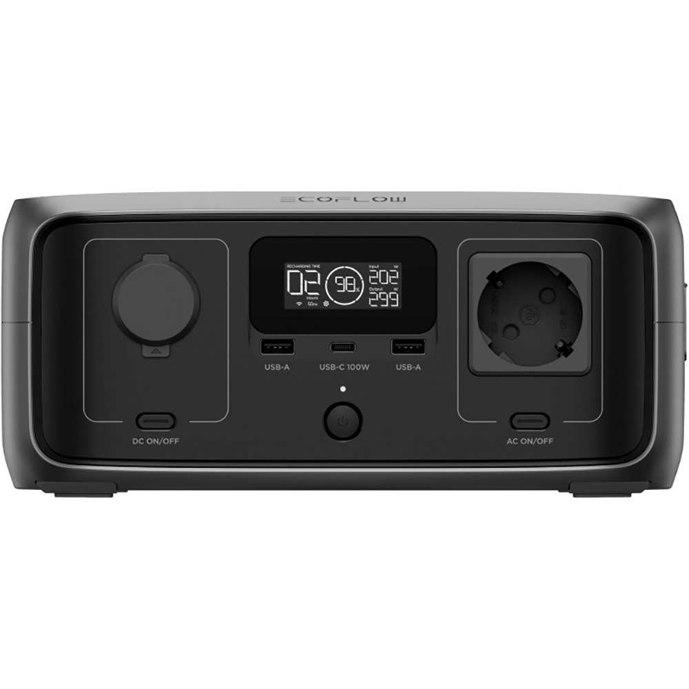 Зарядная станция ECOFLOW River 3 UPS w/Solar Panel 45W